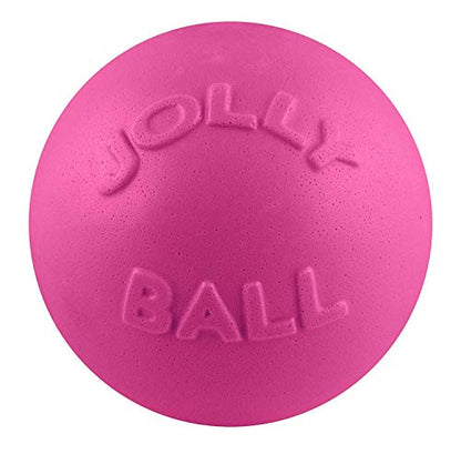 Jolly Pets Bounce-n-Play Dog Toy Ball, 6 Inches, Pink, 6 Inches/Medium (2506 PK) - color: Pink, size: Medium (6 in)