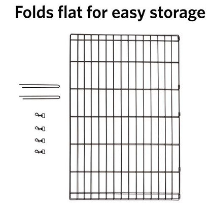 MidWest Homes for Pets Add-on Panel, 36 Inch - color: Black, size: 36H-Inch Pen Extension Panel