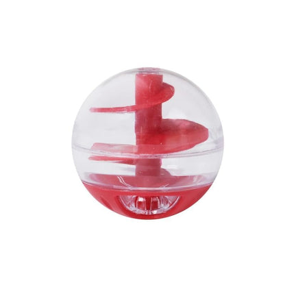 Cat Slow Feeder Puzzle Ball - Interactive Treat Dispenser Toy for Cats, Helps Relieve Boredom, Promotes Healthy Eating, Reduces Fast Eating, Cat Food Puzzle Ball