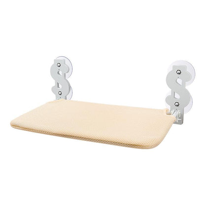 Cat Hammock, Four Seasons Pet Nest Suction Cup Cat Hammock,Window Sill Glass Hanging Cat Hammock Foldable Cat nest Supplies,30X45cm (A-Style, Khaki) - color: Khaki, size: A-style