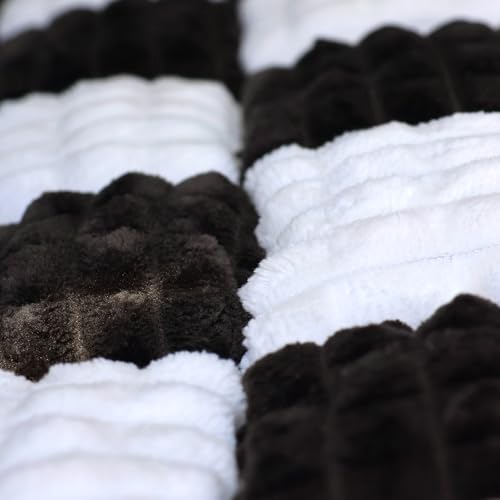 Dog Bed for Car, Backseat Pet Bed Mat, Dog Seat Cover for Car Back Seat, Non-Slip Travel Pet Mat, Fit for Backseat Extenders and Seat Covers (Black&White, 24.8x54inch) - color: Black&White