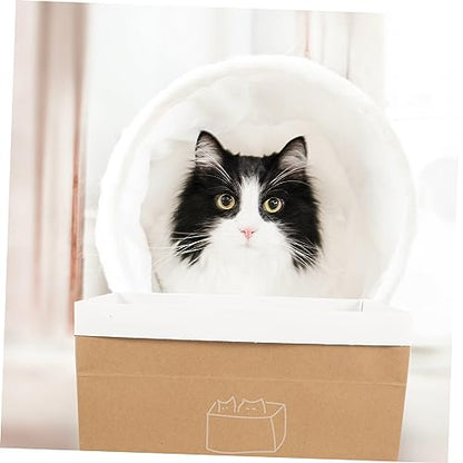 Yardwe 1set Comfortable Multi-Function Cat House Breathable Cat Scratching Board Nest for Indoor Use Easy Assembly Pet Nest Detachable Design for Secure Resting Space