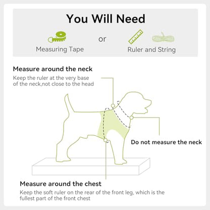 Joytale Small Dog Harness, Breathable Mesh Step-in Vest, Reflective Soft Padded Harnesses for Cats and Puppies Dogs, Green, XXXS - color: Green, size: XXXS--Chest: 10.5-12''