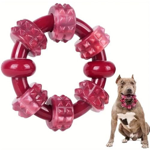 Durable Dog Chew Toy for Aggressive Chewers,Indestructible Dog Toy,Dog chew Toys,Tough Nylon Toy for Large Dogs,Helps Reduce Boredom and Supports Dental Hygiene