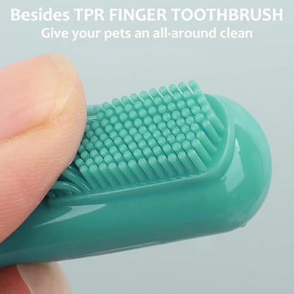 (6 Pcs) ELEGX Pet Grooming Bath Massage Brush with Soap and Shampoo Dispenser Soft Silicone Bristle for Long Short Haired Dogs Cats Shower - color: Yellow kit