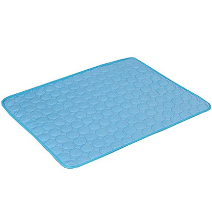 1pcs Dog Bed Cover Pet Blanket for Furniture Bed Couch Sofa Reversible, Breathable, Washable Pet Blankets, Dog Cooling Mat, Blue, 40 * 30cm - color: Blue, size: 40*30cm