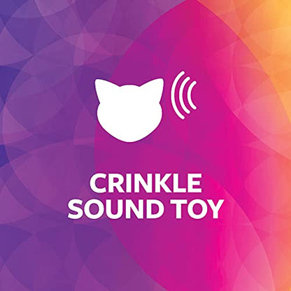 SmartyKat Kolossal Karrot Crinkle Kicker Catnip Cat Toy - Orange, Jumbo - style: Kolossal Karrot