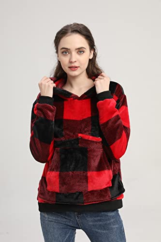 Pet Cat Dog Pouch Hoodies Small Animal Carrier – Kitten Puppy Pouch Sweatshirt Kangaroo Pocket Pullover Top - color: Red, size: Medium