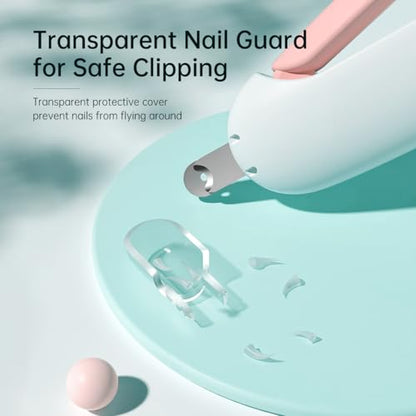 Petgravity Cat Nail Clipper, Adjustable 3-Size Trimming Hole with Hidden Nail File Anti-Splash Claw Trimmer, Safe Nail Clipping Grooming Tool Claw Clipper for Cats Kitten