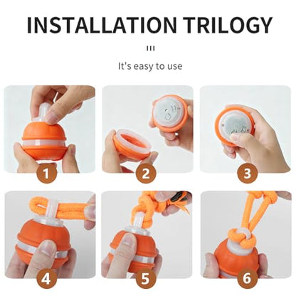 Interactive Dog Cat Toys Dog Ball,Automatic Rolling and Bouncing Moving Dog Toy,Squeaky Rolling Balls with Flashing Light,USB Rechargeable Chew Toys for Puppy Small Dogs, Pet Ball to Keep Them Busy - color: 1 Blue