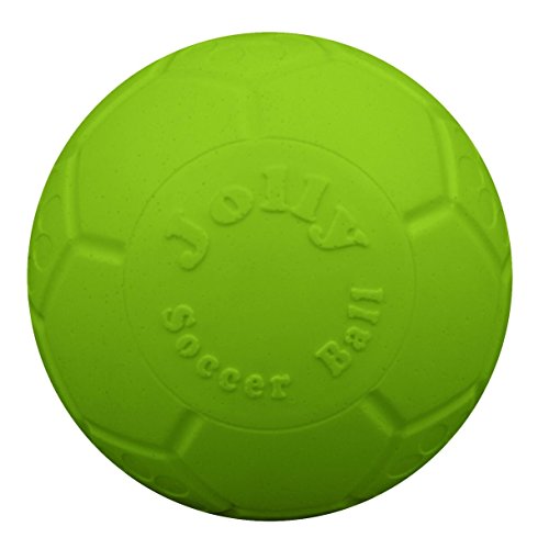 Jolly Pets Medium Jolly Soccer Ball Floating-Bouncing Dog Toy, 6”, Ocean Blue - color: Ocean Blue, size: 6 Inch Diameter