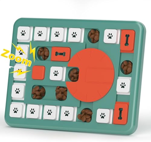 Dog Puzzle Toys, Treat Dispensing Dog Enrichment Toys for IQ Training and Brain Stimulation, Interactive Mentally Stimulating Toys as Gifts for Puppies, Cats, Dogs (L-Level 4) - color: L-Level 4