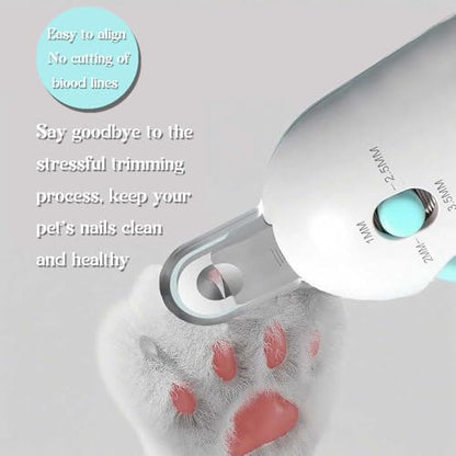 Clipper Cat Nail with Adjustable 3-Size Trimming Hole & Hidden Nail File Safe No-Mess Trimmer with Adjustable Round Hole (1–3.5 mm) for Kittens, Cats & Small Pets | Easy Home Grooming (Pink) - color: Pink