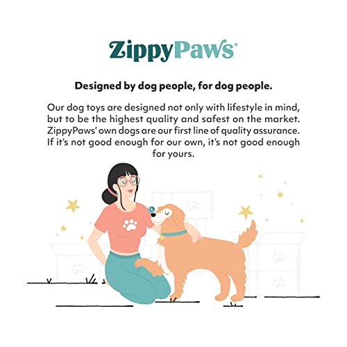 ZippyPaws Burrow- Interactive Dog & Puppy Toys for Boredom, Stimulating Pet Products to Keep Them Busy, Hide & Seek Plush Dog Puzzle, Enrichment Squeaky Toy, for Small & Medium Dogs- Arctic Wolf Log - style: Arctic Wolf