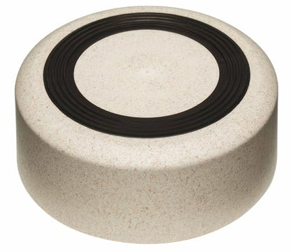 Loving Pets - Dolce Bamboo - Eco-Friendly Pet Bowls & Dishes for Dog, Cats, Puppy Food and Water Dish -Sustainable and Dishwasher Safe, Made with Real Bamboo (Medium, Oat-Beige) - color: Oat Beige, size: Medium Dish