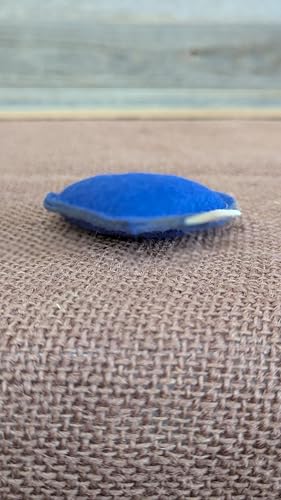 Catnip Toy – Heart Shape, Organic Catnip, 100% Wool Felt, Grown & Made in The USA - Blue - color: Blue, size: 1 pack