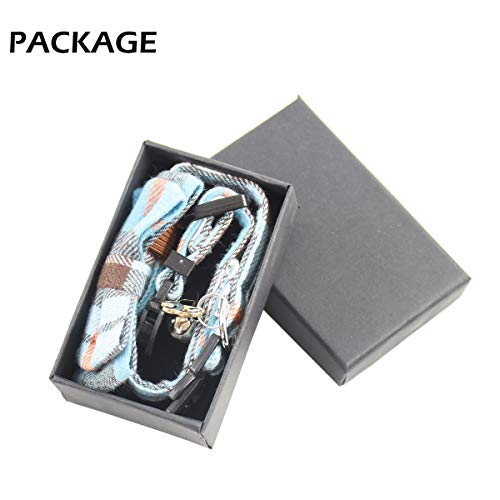 Bowtie Cat Collars Breakaway with Bell, Adjustable Cute Kitty Collars Safety Buckle Kitten Collar for Cat Puppy 7.5-11in (14) - color: 14