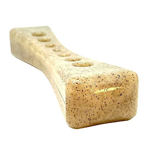 SodaPup Mod Bone – Durable Dog Chew Toy and Treat Dispenser Made in USA from Non-Toxic, Pet Safe, Food Safe Nylon Material for Mental Stimulation, Clean Teeth, Fresh Breath, Problem Chewing, & More - color: Brown Nylon Mod Bone