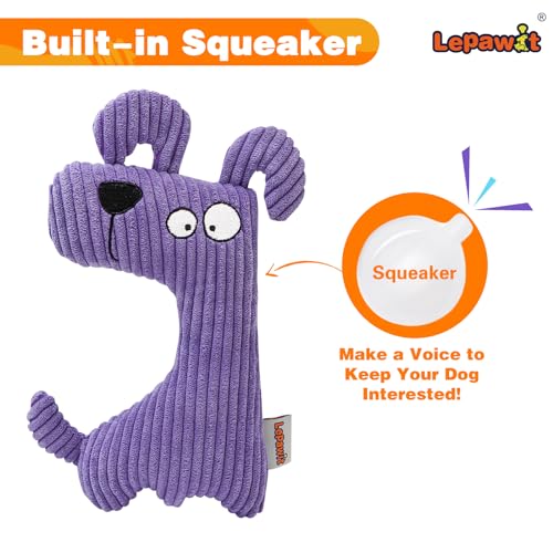 Squeaky Dog Toys for Small Dogs, Cute Plush Small Dog Toys for Indoor Play, Interactive Dog Toys with Non-Shedding Material for Small and Medium Dogs - 4pack - style: A-4pack