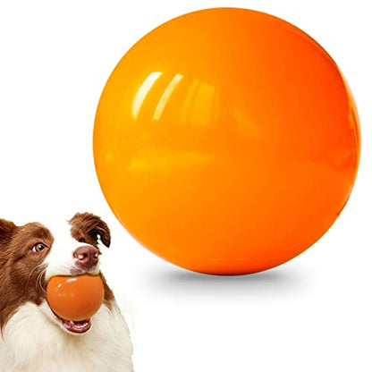 Indestructible Dog Toys - Solid Rubber Balls for Aggressive Chewers, 100% Safe & Non-Toxic, Floating Fetch Toys for Medium & Large Dogs