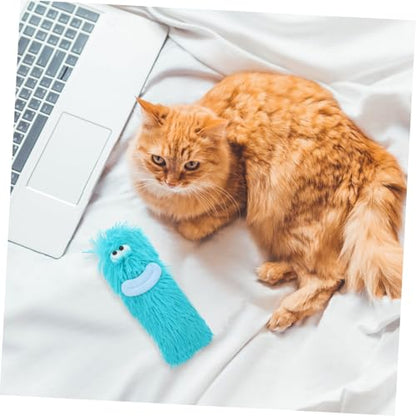 UPKOCH Catnip Plush Pillow Toy for Indoor Cats Kittens Interactive Chew Toy for Playtime Boredom Relief Interest Engaging Cat Plaything