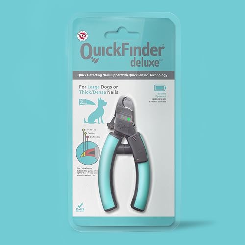 Miracle Care QuickFinder Scissor-Style Dog Clippers, Large/Dense Nails - size: Large