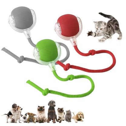 Chewie Viral 360 Smart Automatic Rolling Pet Ball (3 PCS) - Interactive Dog & Cat Toy - color: 3 PCS