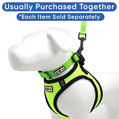 Pawtitas Dog Vest Harness Made with Breathable Air Mesh | All Weather Vest Harness for Extra Small Puppies and Large Cats with Quick-Release Buckle - Extra Small Green Mesh Dog Harness - color: Green, size: X-Small (Pack of 1)
