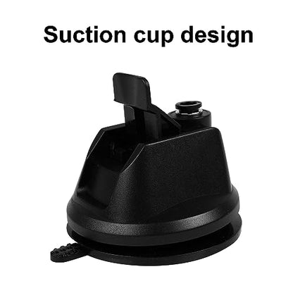 TTcat Cat Wand Toys with Suction Cup, Interactive Bird Simulation Cat Toy Set,Cat Teaser Cat Toys,Flexible Steel Wire and 3Pcs Replacement Feather Refills with Bells. - color: Cat Suction Toys (3Refills)
