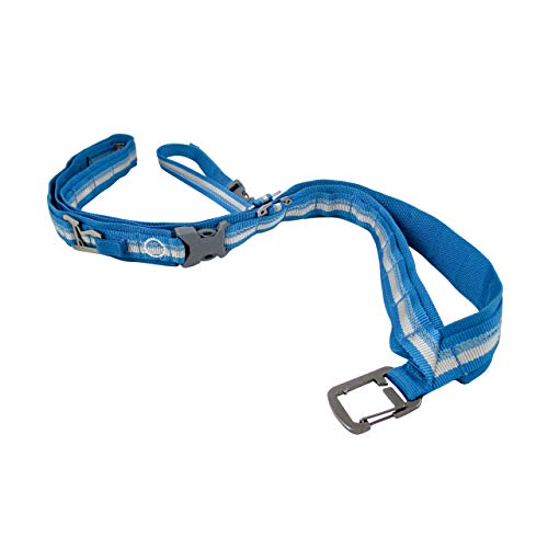 Kurgo Hands-Free Dog Running Belt - Adjustable Adventure Dog Belt - MOLLE-Compatible - Reflective Trim - Lightweight, Comfortable Fit - Hands-Free - style: Cross Body Belt