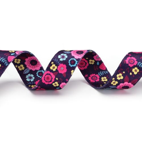 Personalized Custom Customized Silent No Jingle Dog Collar with Engraved ID Dog Name Phone Number/Dog Collars for Puppy X-Small Small Medium Large X-Large Boy Girl Dogs-Black Flower-XS - color: 5 Black Flower, size: X-Small (0.6" *7.8"-11.8")