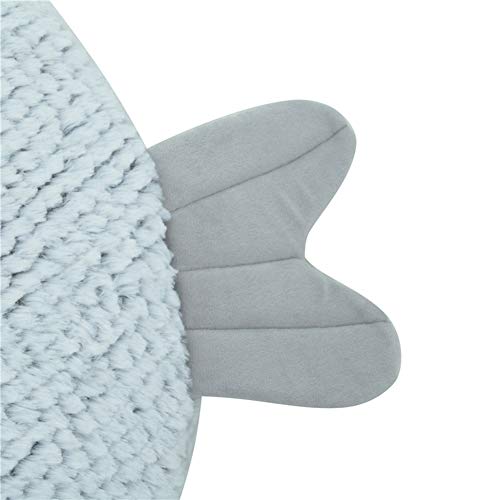 La La Pet® Plush Cat Bed Cave Calming Washable Pet House Bed Selfwarming Pet Bed Foldable Cat Sleep Tent Dog Nest Soft Puppy House Bed for Cats and Small Dogs(Gray,S) - color: Gray, size: S