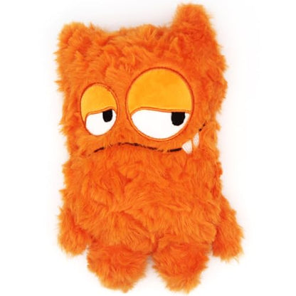 Squeaky Dog Toy, Plush Stuffed Dog Toy Keep Them Busy Tug of War Dog Chew Toy for Small Medium Large Dogs (Orange) - color: Orange