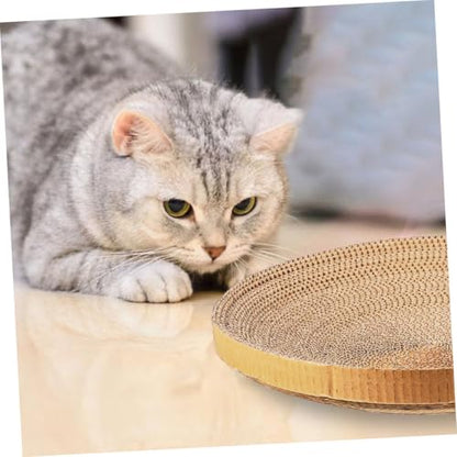 ULTECHNOVO 2pcs Replaceable Cat Scratcher Pads, Recycled Corrugated Cardboard Scratch Board, Sturdy Wear-Resistant Kitten Scratchers for Indoor Cat Accessories and Play