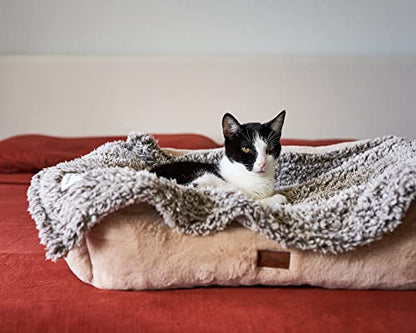 Pet Parents Pet Blanket - Water Resistant, Cat & Dog Blanket for Small, Medium & Large Dogs, 24"x32" - color: Slate, size: 24"x32"