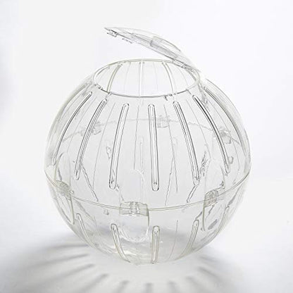 Kaytee 13" Clear Run-About Exercise Ball For Pet Rats & Chinchillas - color: Clear, size: 13"