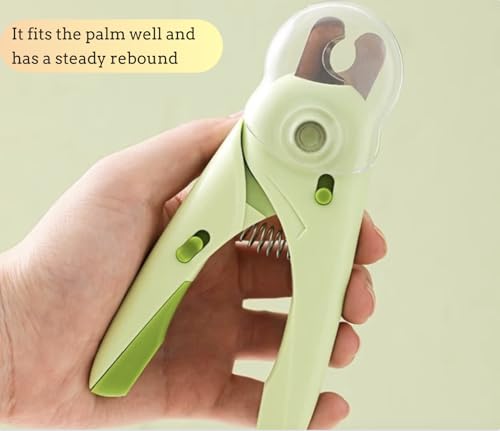 3 in 1 Dog & Cat Pets Nail Clippers and Trimmers-with Safety Guard to Avoid Overcutting. LED Dog Nail Clipper with Light, Illuminates Nails or Bloodline for Safe and Easy Trimmers,for Cats & Dogs
