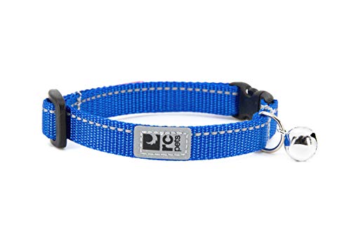 RC Pet Products 1/2" Primary Collection Kitty Breakaway Cat Collar, Royal Blue - color: Royal Blue