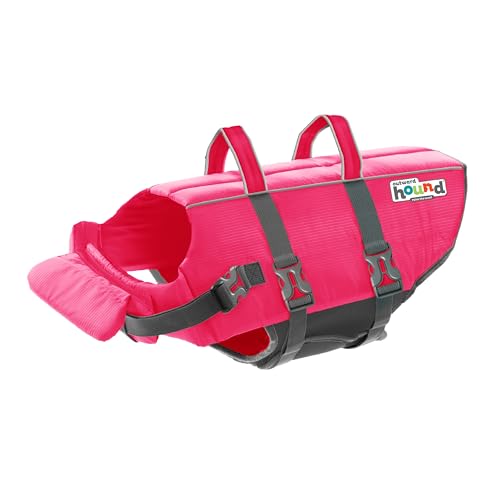 Outward Hound Granby Splash Pink Dog Life Jacket, XL - color: Pink, size: X-Large (Chest Girth: 33"-44")