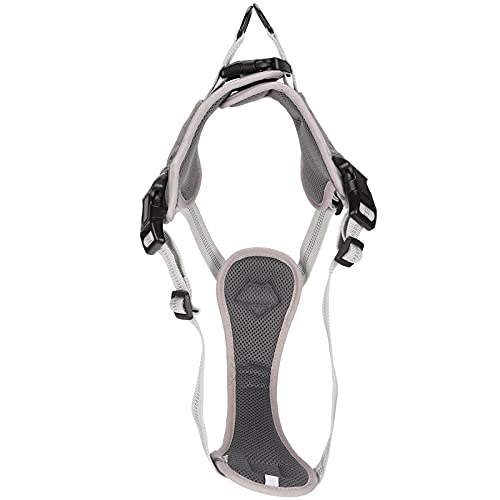 Adjustable No Pull Dog Harness, Reflective Vest Harness for Medium Large Dogs, Padded Chest and Back Support with Quick Lock Buckle, Outdoor Walking Harness for Night (XL) - size: XL