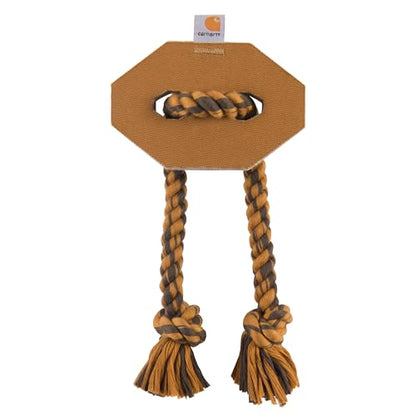 Carhartt Pet Training Tools, Rugged Dog Tool for Tug and Fetch, Firm Duck Hex Dog Pull (Carhartt Brown) - style: Firm Duck Hex Dog Pull