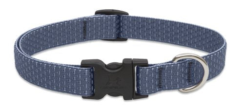 LupinePet Eco 3/4" Mountain Lake 9-14" Adjustable Collar for Small Dogs - size: Collar - 3/4"W; 9-14" Neck