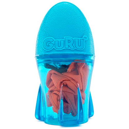 GURU Pet: Bonanza Rocket - Medium - Dog Toy, Blue & Orange, Hides & Dispenses Treats, Durable, Squeaks-Crinkles-Floats, Interactive Tug-Toss-Retrieval