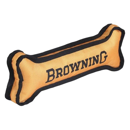 Browning Pet Training Tools, Durable Dog Toys for Tug and Fetch, Canvas Bone (Browning Gold), Small - color: Canvas Bone (Browning Gold)