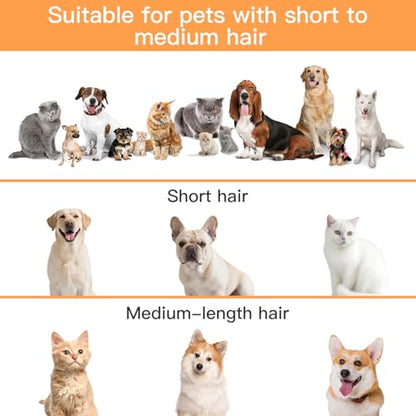 AIRROBO Dog Grooming Vacuum Kit,12000Pa Strong Pet Vacuum for Shedding,Grooming Hai,Quiet,PG100,2L Large Capacity - color: White-5-in-1