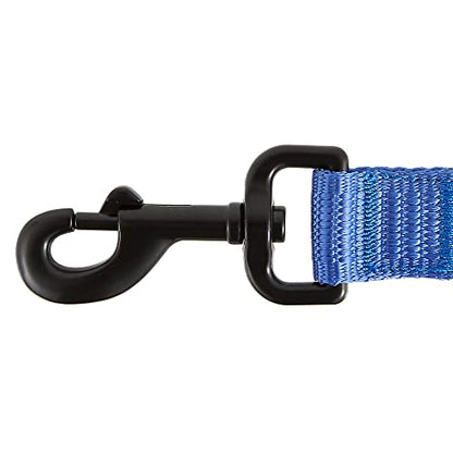 KONG Reflective Shock Absorbing Hands-Free Bungee Dog Leash 6' (Blue)