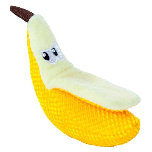 Catstages Petstages Dental Banana Catnip Cat Chew Toy - color: Banana, size: One-Size