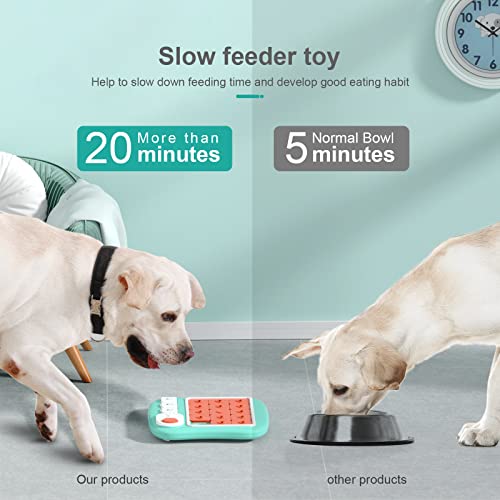 FOXMM Dog Puzzle Toys,Interactive Treat Puzzle Dog Toy for IQ Training & Mental Stimulating,Treat Puzzle Dispensing with Squeaky Design for Large Medium Small Smart Dogs - style: L-Level 3