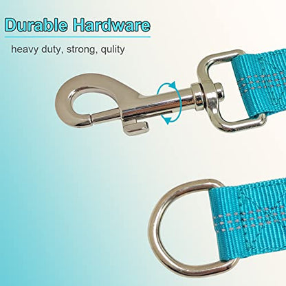 Bungee Dog Leash Extension, 18”Dog Shock Absorber Extender, Works with Any Leash for Walking, Jogging, Training, Playing (Blue) - color: Blue