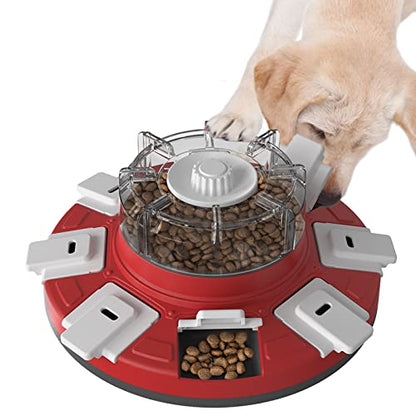 Dog Treat Puzzle Slow Feeder Toys, Dog Food Treat Dispenser/Slow Feeder/Interactive Enrichment Toys for Large/Medium/Small Dogs, Puppy Boredom Buster and Mentally Stimulating, Level 2 in 1 - color: Puzzle Toy 2 in 1 A